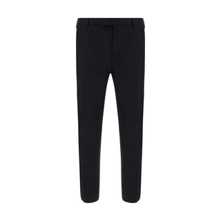 Black Elastane Dress Pants
