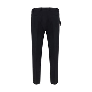 Black Elastane Dress Pants