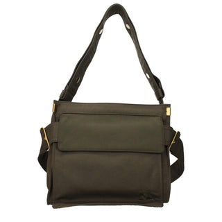 Green Fabric Shoulder Bag
