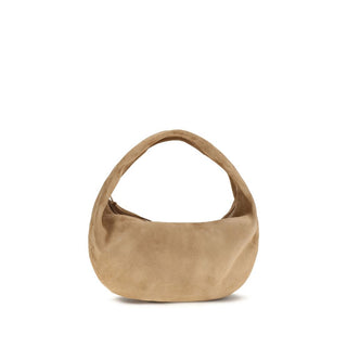 Beige Calf Leather Bos Taurus Shoulder Bag