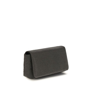 Black Leather Shoulder Bag