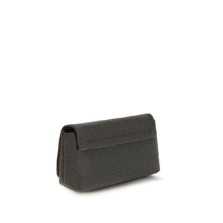 Black Leather Shoulder Bag