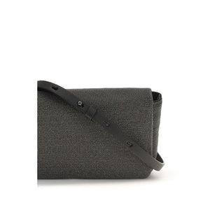 Black Leather Shoulder Bag