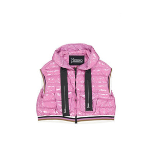 Multicolor Polyamide Sleeveless Jacket