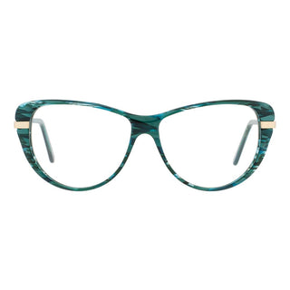 Gafas bicolor de metal y plástico (monturas)