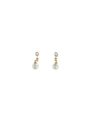 Gold Metal Earrings