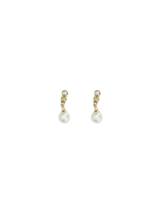 Gold Metal Earrings
