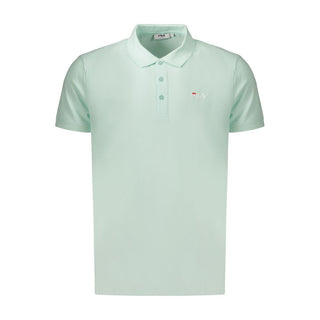 Green Cotton Men's Polo Shirt