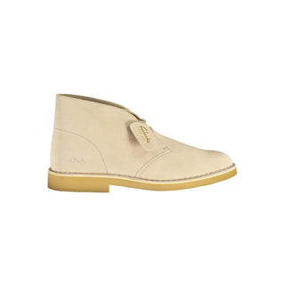Bota beige de ante para hombre