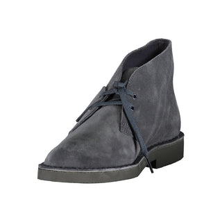 Blue Leather Men's Boot