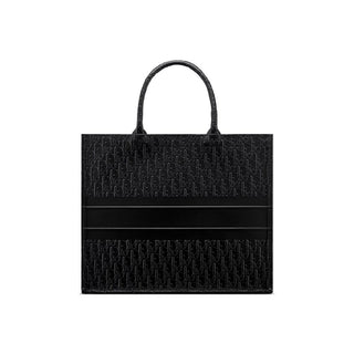 Black Calfskin Tote Bag