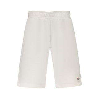 White Cotton Men's Sweatpant