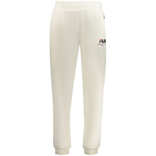 White Cotton Men's Trousers