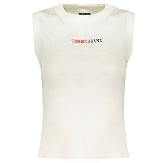 White Cotton Women's Tank