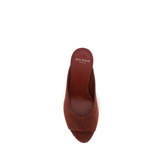 Bordeaux Goatskin Mules