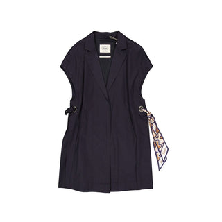 Blue Cotton Coat