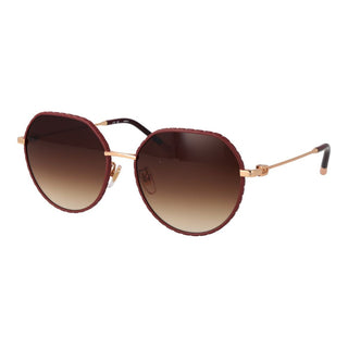 Gafas de sol de metal color oro rosa
