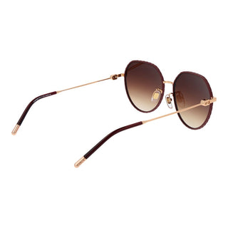 Gafas de sol de metal color oro rosa