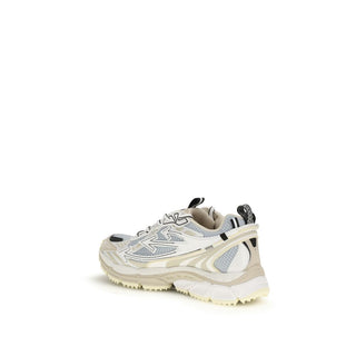 Multicolor Polyethylene Athletic Sneakers
