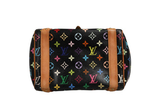 Black Monogram Multicolor Canvas Priscilla Handbag