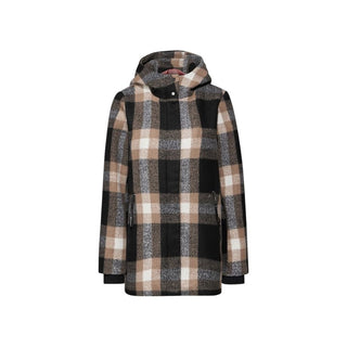 Beige Polyester Coat