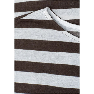Brown Polyester T-Shirt