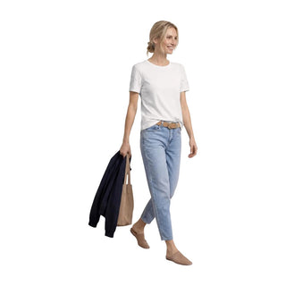 Cream Cotton T-Shirt