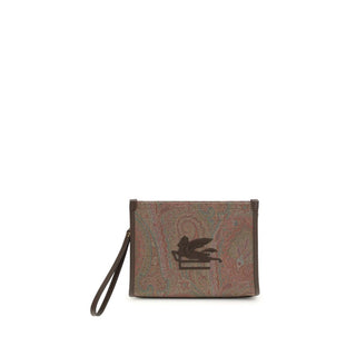 Multicolor Cotton Clutch Bag
