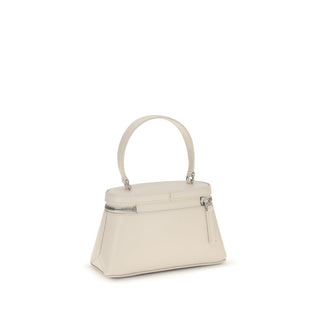 Beige Calf Leather Bos Taurus Handbag