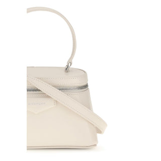 Beige Calf Leather Bos Taurus Handbag