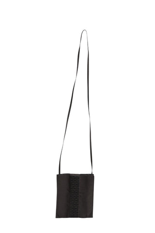 Dark gray pattern fabric bag