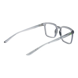 Gafas con montura de plástico gris
