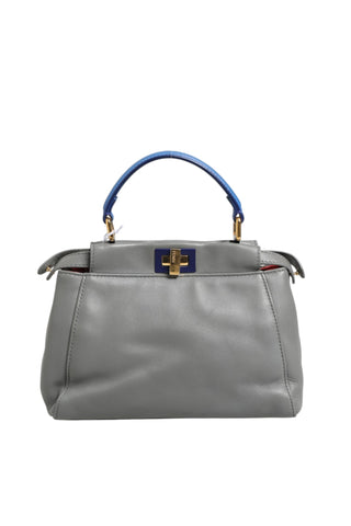 Mini Peekaboo Blue Grey