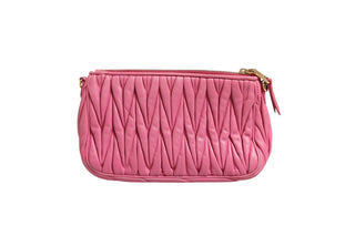 Matelassé Leather Shoulder Bag