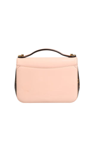 Pink Vernis and Monogram Canvas Cherrywood BB Shoulder Bag