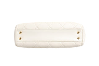 Mini 22 acolchado de piel de becerro brillante blanco 1792563