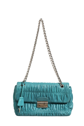 Bolso con solapa Nappa Gaufre