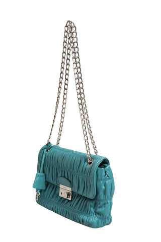 Bolso con solapa Nappa Gaufre