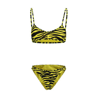 Bicolor Polyamide Bikini