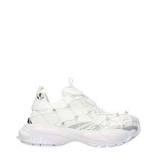 Zapatillas de tela blancas