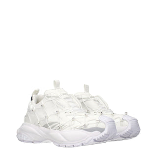 Zapatillas de tela blancas
