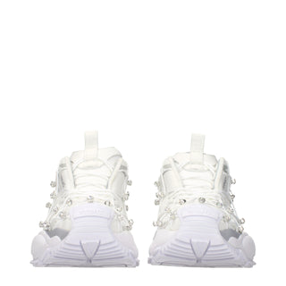 Zapatillas de tela blancas