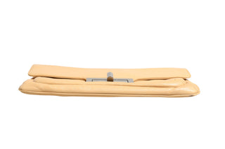 Beige Lambskin Giant Reissue Mademoiselle Lock Flap Bag