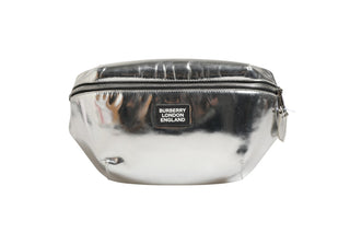Belt bag Silver in Synthetic