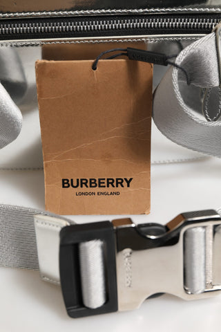 Belt bag Silver in Synthetic