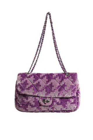 Purple shoulder bag