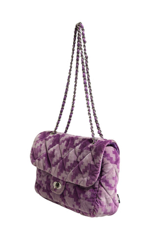 Purple shoulder bag