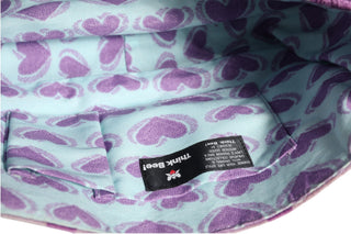 Purple shoulder bag