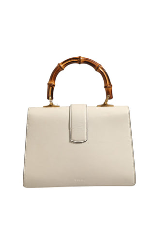 Dionysus Bamboo Top Handle Bag Colorblock Leather
