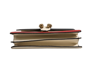 Dionysus Bamboo Top Handle Bag Colorblock Leather
